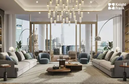 Penthouse - 5 Bedrooms for sale in Jumeirah Living Business Bay - Business Bay - Dubai
