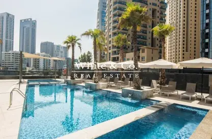 Apartment - 1 Bedroom - 2 Bathrooms for rent in Sparkle Tower 2 - Sparkle Towers - Dubai Marina - Dubai