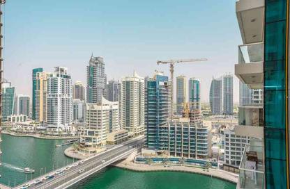 Apartment - 1 Bedroom - 2 Bathrooms for rent in Continental Tower - Dubai Marina - Dubai