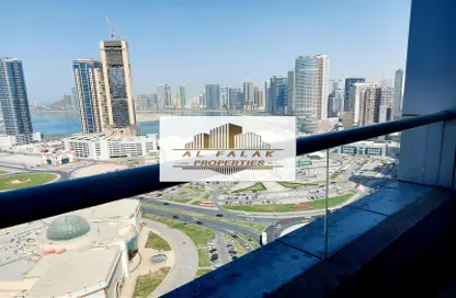 Apartment - 3 Bedrooms - 3 Bathrooms for rent in Al Mamzar Tower - Al Mamzar - Sharjah - Sharjah