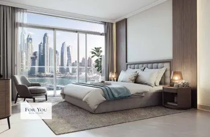 Apartment - 2 Bedrooms - 2 Bathrooms for sale in Palace Beach Residence - EMAAR Beachfront - Dubai Harbour - Dubai