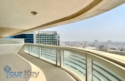 Apartment - 3 Bedrooms - 5 Bathrooms for rent in Al Ain Tower - Khalidiya Street - Al Khalidiya - Abu Dhabi