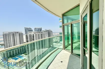 Apartment - 1 Bedroom - 2 Bathrooms for rent in Beach Towers - Shams Abu Dhabi - Al Reem Island - Abu Dhabi