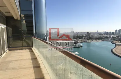 Apartment - 4 Bedrooms - 4 Bathrooms for rent in Khalidiya Tower B - Khalidiya Twin Towers - Al Khalidiya - Abu Dhabi