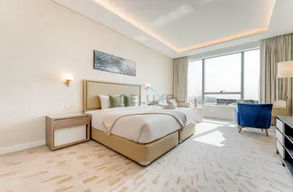 Apartment - 1 Bathroom for rent in The Palm Tower - Palm Jumeirah - Dubai