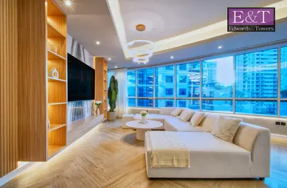 Apartment - 4 Bedrooms - 4 Bathrooms for sale in Horizon Tower - Dubai Marina - Dubai