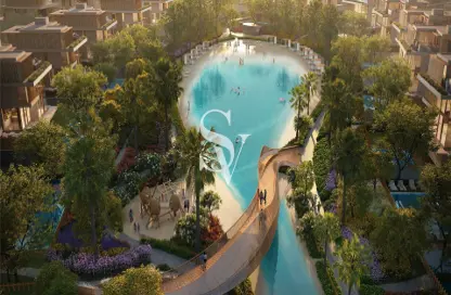 صورة لـ حوض سباحة فيلا - 4 غرف نوم - 6 حمامات للبيع في حدائق ند الشبا - ند الشبا 1 - ند الشبا - دبي ، صورة رقم 1