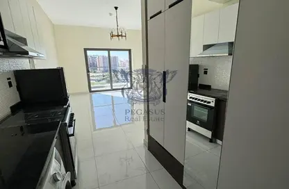 Apartment - 1 Bathroom for rent in Wavez Residence - Liwan - Dubai Land - Dubai