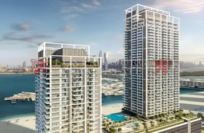 Apartment - 3 Bedrooms - 4 Bathrooms for sale in Beach Mansion - EMAAR Beachfront - Dubai Harbour - Dubai