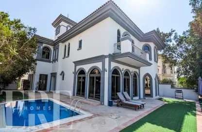 Villa - 5 Bedrooms - 7 Bathrooms for rent in Garden Homes Frond P - Garden Homes - Palm Jumeirah - Dubai