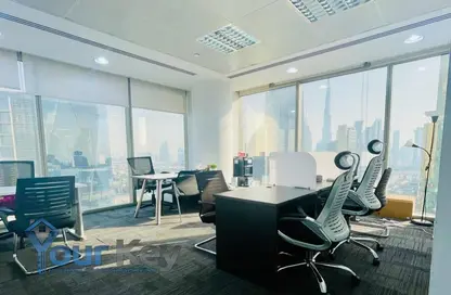 Office Space - Studio - 1 Bathroom for rent in Al Saqr Business Tower - Sheikh Zayed Road - Dubai