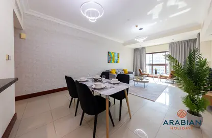 Apartment - 1 Bedroom - 2 Bathrooms for rent in Golden Mile 6 - Golden Mile - Palm Jumeirah - Dubai