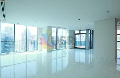 Penthouse - 4 Bedrooms - 5 Bathrooms for rent in Zumurud Tower - Dubai Marina - Dubai