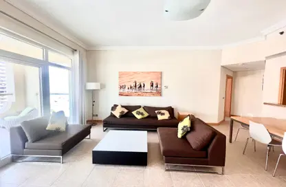 Apartment - 2 Bedrooms - 2 Bathrooms for rent in Al Das - Shoreline Apartments - Palm Jumeirah - Dubai