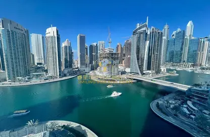 Apartment - 3 Bedrooms - 3 Bathrooms for rent in Time Place Tower - Dubai Marina - Dubai