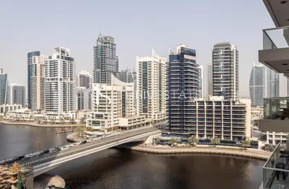 Apartment - 1 Bedroom - 2 Bathrooms for sale in Continental Tower - Dubai Marina - Dubai