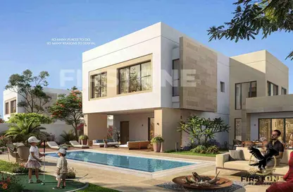 Villa - 3 Bedrooms - 4 Bathrooms for sale in Redwoods - Yas Acres - Yas Island - Abu Dhabi