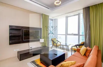 Apartment - 1 Bedroom - 2 Bathrooms for rent in Al Jowhara Tower - Corniche Road - Abu Dhabi