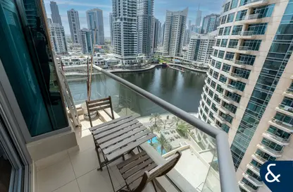 Apartment - 1 Bedroom - 2 Bathrooms for sale in Bonaire Tower - Park Island - Dubai Marina - Dubai