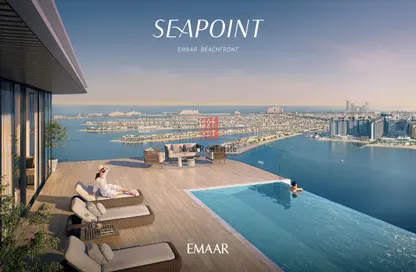 Apartment - 1 Bedroom - 1 Bathroom for sale in Seapoint - EMAAR Beachfront - Dubai Harbour - Dubai