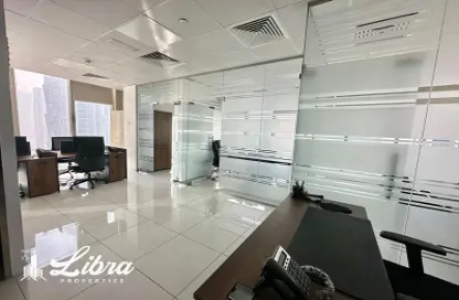 Office Space - Studio - 1 Bathroom for rent in The Prism - Business Bay - Dubai