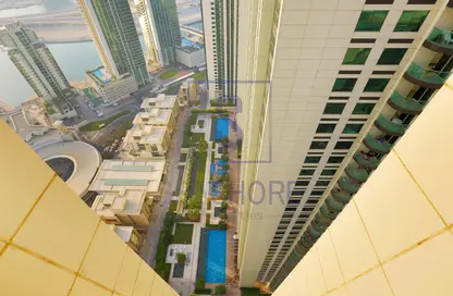 Apartment - 1 Bedroom - 1 Bathroom for rent in Marina Blue Tower - Marina Square - Al Reem Island - Abu Dhabi