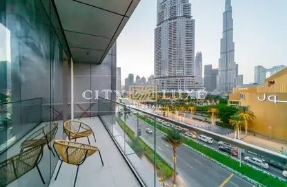 Apartment - 1 Bedroom - 1 Bathroom for rent in Boulevard Point - Downtown Dubai - Dubai