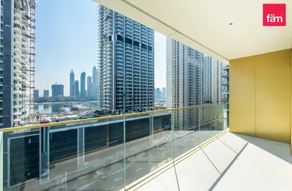 Apartment - 1 Bedroom - 1 Bathroom for sale in Grand Bleu Tower 2 - EMAAR Beachfront - Dubai Harbour - Dubai