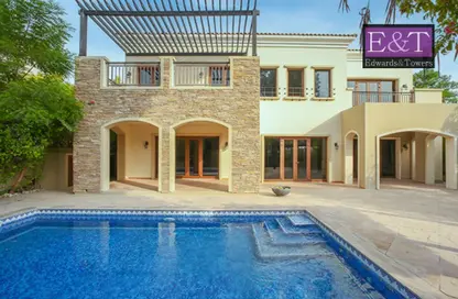 Villa - 5 Bedrooms - 6 Bathrooms for sale in Lime Tree Valley - Earth - Jumeirah Golf Estates - Dubai