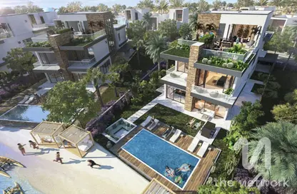 Townhouse - 6 Bedrooms - 7 Bathrooms for sale in Nice - Damac Lagoons - Dubai