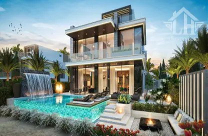 Villa - 6 Bedrooms - 7 Bathrooms for sale in Venice - Damac Lagoons - Dubai