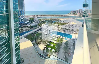 Apartment - 2 Bedrooms - 4 Bathrooms for rent in Al Bateen Residences - Jumeirah Beach Residence - Dubai