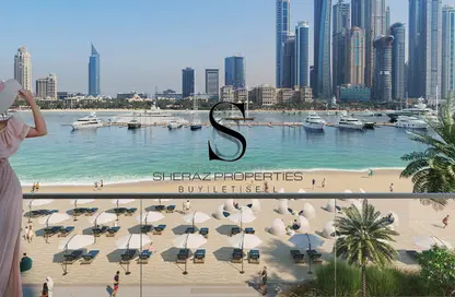 Apartment - 3 Bedrooms - 3 Bathrooms for sale in Palace Beach Residence - EMAAR Beachfront - Dubai Harbour - Dubai