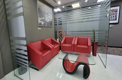 Business Centre - Studio - 1 Bathroom for rent in Clover Bay Tower - Business Bay - Dubai