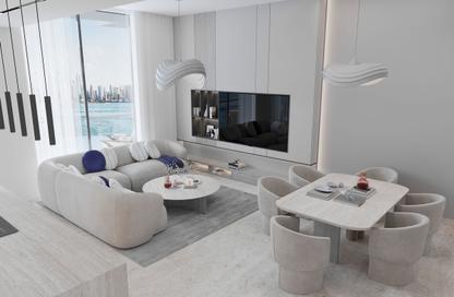 Apartment - 2 Bedrooms - 3 Bathrooms for sale in Pelagos by IGO - Dubai Marina - Dubai