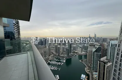 Apartment - 2 Bedrooms - 3 Bathrooms for rent in Damac Heights - Dubai Marina - Dubai