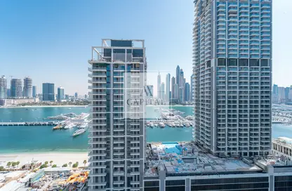 Apartment - 1 Bedroom - 1 Bathroom for sale in Grand Bleu Tower 2 - EMAAR Beachfront - Dubai Harbour - Dubai