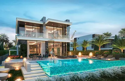 Villa - 6 Bedrooms - 7 Bathrooms for sale in Venice - Damac Lagoons - Dubai