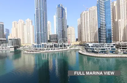 Apartment - 2 Bedrooms - 3 Bathrooms for rent in The Atlantic - Dubai Marina - Dubai