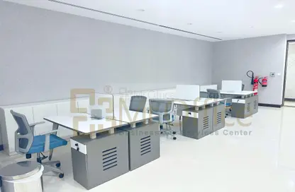 Office Space - Studio - 4 Bathrooms for rent in Tamouh Tower - Marina Square - Al Reem Island - Abu Dhabi