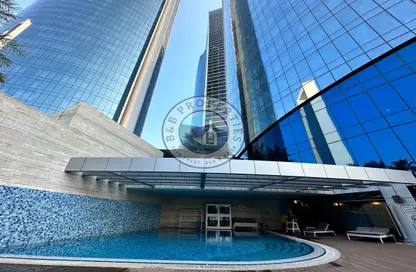 Apartment - 1 Bedroom - 2 Bathrooms for rent in Etihad Tower 2 - Etihad Towers - Corniche Road - Abu Dhabi