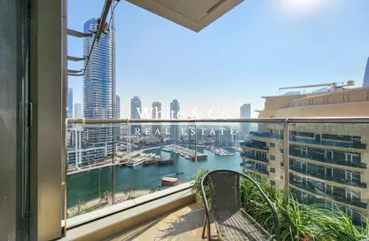 Apartment - Studio - 1 Bathroom for rent in Sparkle Tower 2 - Sparkle Towers - Dubai Marina - Dubai