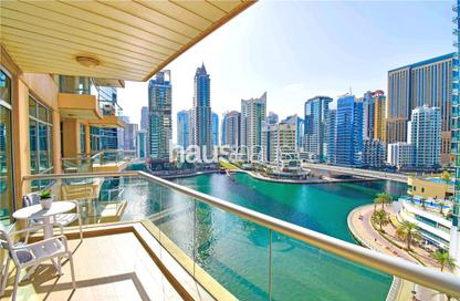 Apartment - 1 Bedroom - 2 Bathrooms for sale in Sanibel Tower - Park Island - Dubai Marina - Dubai