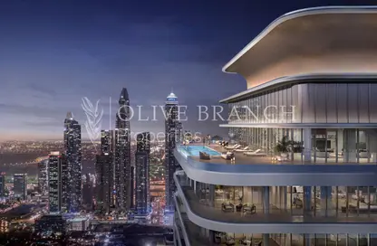 Apartment - 2 Bedrooms - 2 Bathrooms for sale in Seapoint - EMAAR Beachfront - Dubai Harbour - Dubai