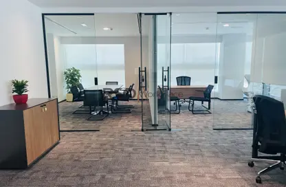 Office Space - Studio - 4 Bathrooms for rent in Reef Tower - JLT Cluster O - Jumeirah Lake Towers - Dubai