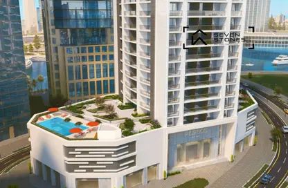 Apartment - 2 Bedrooms - 3 Bathrooms for sale in Pelagos by IGO - Dubai Marina - Dubai