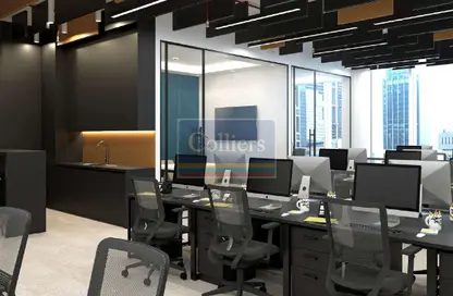 Office Space - Studio - 1 Bathroom for rent in Burj Daman - DIFC - Dubai