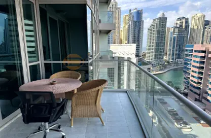 Apartment - 1 Bedroom - 2 Bathrooms for rent in The Waves Tower A - The Waves - Dubai Marina - Dubai