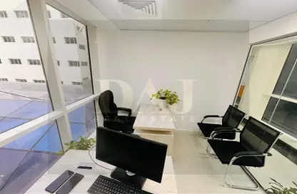 Office Space - Studio - 1 Bathroom for rent in Business Atrium Building - Oud Metha - Bur Dubai - Dubai