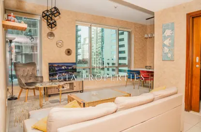 Apartment - 1 Bedroom - 1 Bathroom for sale in Blakely Tower - Park Island - Dubai Marina - Dubai